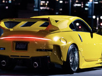 Des pièces de Porsche et de Toyota sur une Nissan