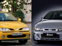 Des youngtimers sportives et sympas : Fiat Bravo HGT ou Renault Mégane Coupé 150 ch ?