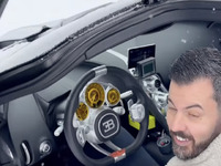 Le grand patron de Bugatti s’amuse dans la neige comme un gamin avec la nouvelle Tourbillon