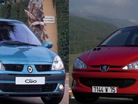 Deux brillantes bombinettes bien de chez nous : Peugeot 206 1.6 16s ou Renault Clio 1.6 16v ?
